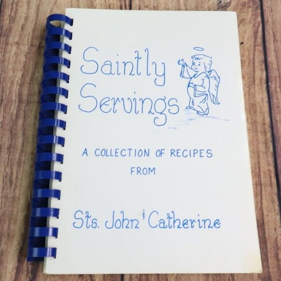 St. John and St. Catherine Church Cookbook Mt. Carroll IL Midwest Recipes - Picture 1 of 10